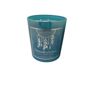 Fragrant Jewels Dreamcatcher Scented Candle Medium Blue Jar 2-Wick 11oz Mystical